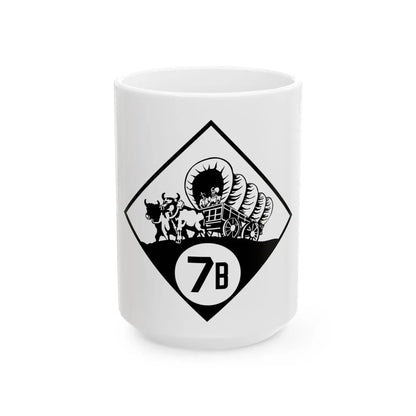 N-7B 1926 (Nebraska) (Road Sign) White Coffee Mug 15oz - Go Mug Yourself