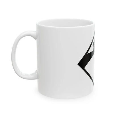 N-8 1950 (Nebraska) (Road Sign) White Coffee Mug - Go Mug Yourself