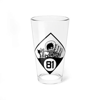 N-81 1926 (Nebraska) (Road Sign) Pint Glss 16oz 16oz - Go Mug Yourself