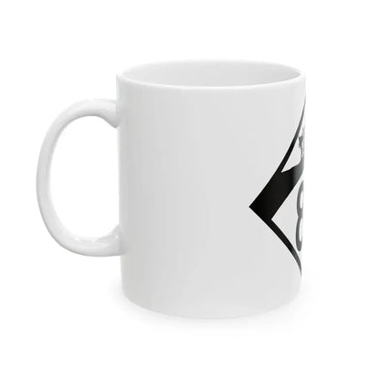 N-82 1950 (Nebraska) (Road Sign) White Coffee Mug - Go Mug Yourself