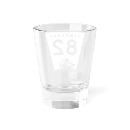 N-82 (Nebraska) (Road Sign) Shot Glass 1.5oz - Go Mug Yourself