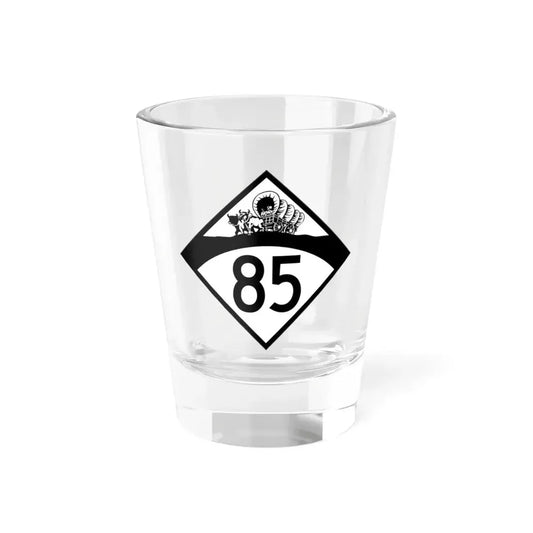 N-85 1950 (Nebraska) (Road Sign) Shot Glass 1.5oz 1.5oz - Go Mug Yourself
