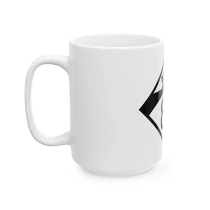 N-85 1950 (Nebraska) (Road Sign) White Coffee Mug - Go Mug Yourself