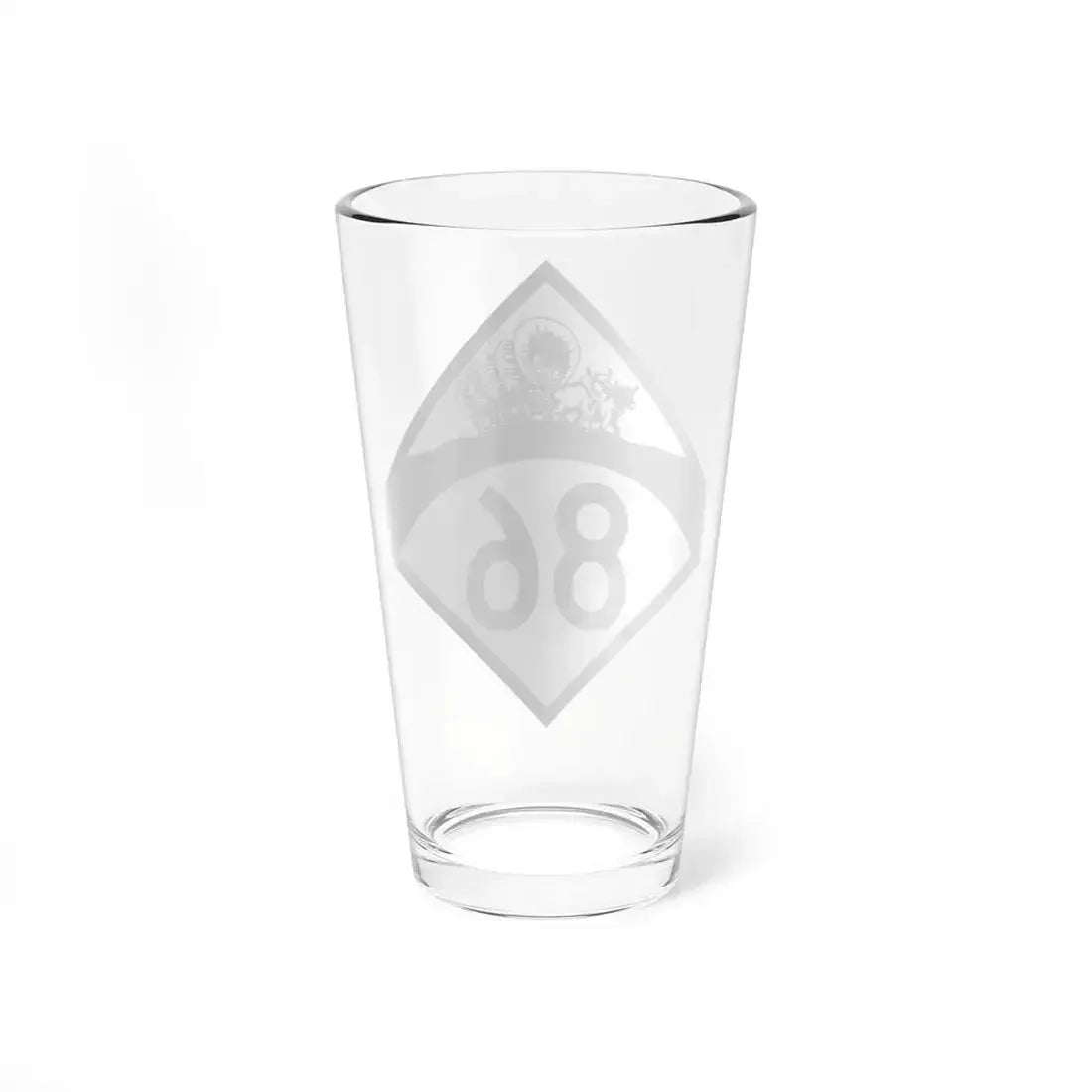 N-86 1950 (Nebraska) (Road Sign) Pint Glass 16oz - Go Mug Yourself