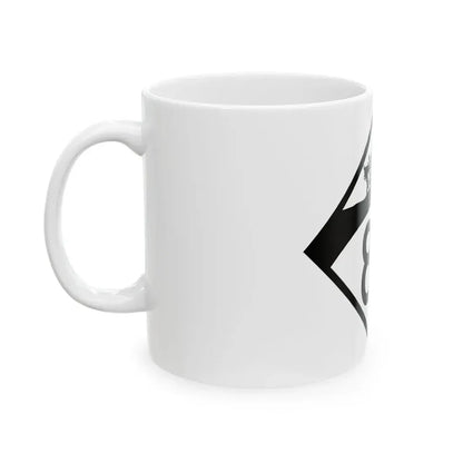 N-86 1950 (Nebraska) (Road Sign) White Coffee Mug - Go Mug Yourself
