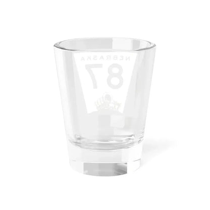 N-87 (Nebraska) (Road Sign) Shot Glass 1.5oz - Go Mug Yourself