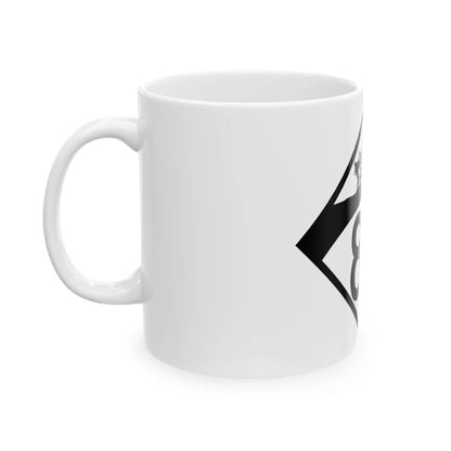 N-89 1950 (Nebraska) (Road Sign) White Coffee Mug - Go Mug Yourself
