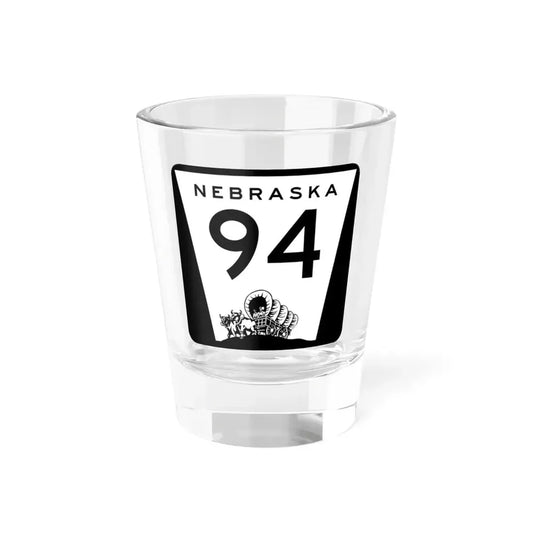 N-94 (Nebraska) (Road Sign) Shot Glass 1.5oz 1.5oz - Go Mug Yourself