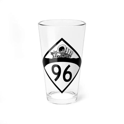 N-96 1950 (Nebraska) (Road Sign) Pint Glass 16oz 16oz - Go Mug Yourself