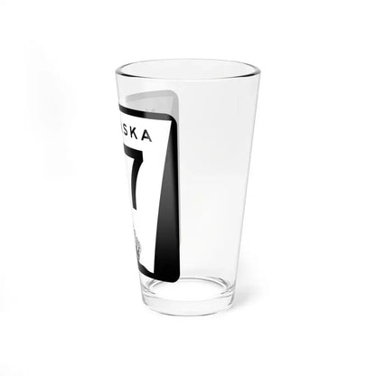 N-97 (Nebraska) (Road Sign) Pint Glss 16oz - Go Mug Yourself