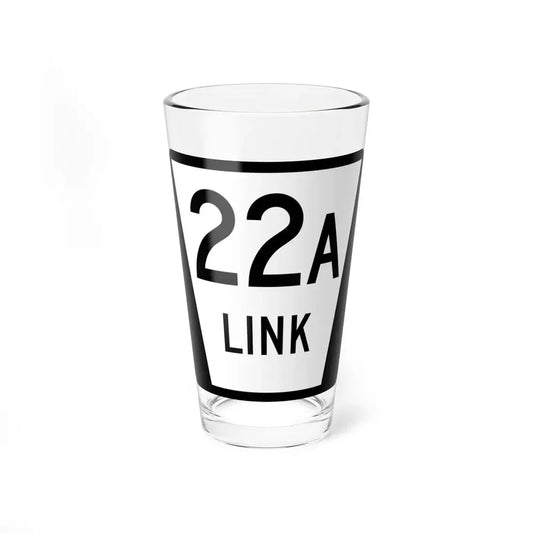N LINK 22A (Nebraska) (Road Sign) Pint Glss 16oz 16oz - Go Mug Yourself