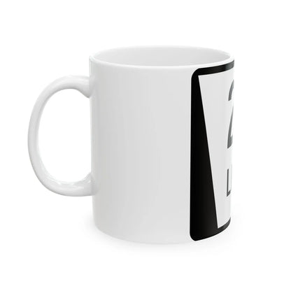 N LINK 2C (Nebraska) (Road Sign) White Coffee Mug - Go Mug Yourself