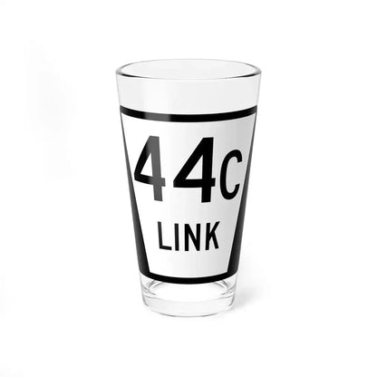 N LINK 44C (Nebraska) (Road Sign) Pint Glass 16oz 16oz - Go Mug Yourself