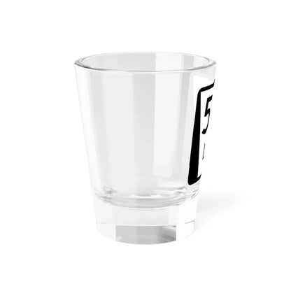 N LINK 50A (Nebraska) (Road Sign) Shot Glass 1.5oz - Go Mug Yourself