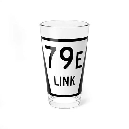 N LINK 79E (Nebraska) (Road Sign) Pint Glass 16oz 16oz - Go Mug Yourself