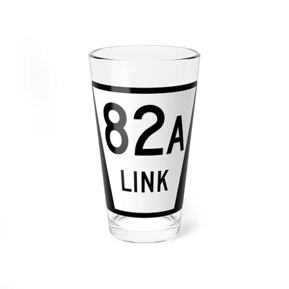 N LINK 82A (Nebraska) (Road Sign) Pint Glss 16oz 16oz - Go Mug Yourself