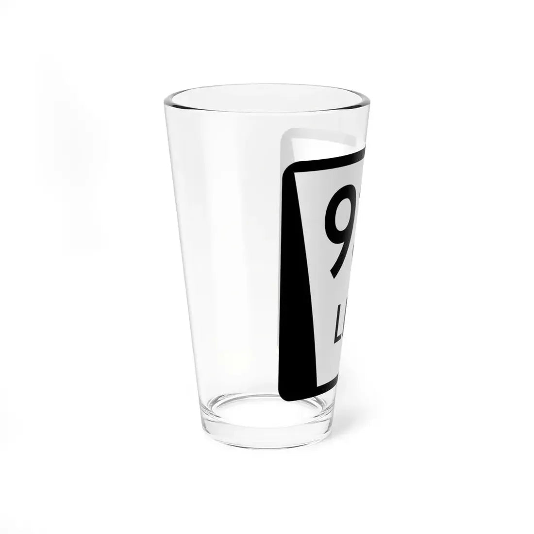 N LINK 93E (Nebraska) (Road Sign) Pint Glss 16oz - Go Mug Yourself