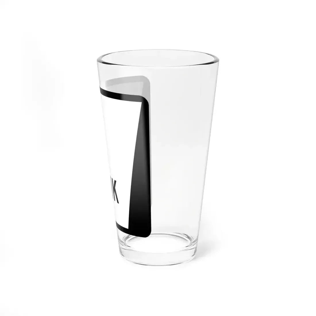 N LINK Blank (Nebraska) (Road Sign) Pint Glass 16oz - Go Mug Yourself