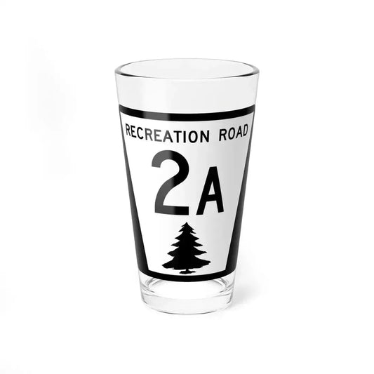 N REC 2A (Nebraska) (Road Sign) Pint Glass 16oz 16oz - Go Mug Yourself