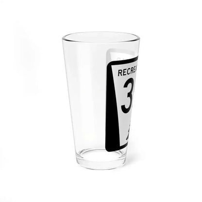 N REC 35B (Nebraska) (Road Sign) Pint Glass 16oz - Go Mug Yourself