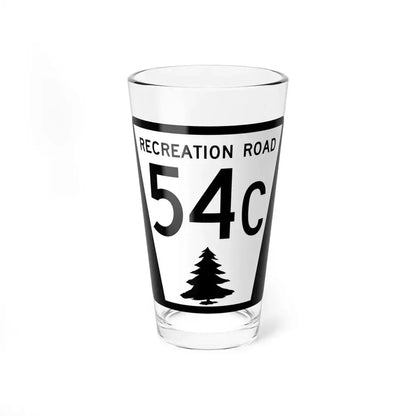N REC 54C (Nebraska) (Road Sign) Pint Glass 16oz 16oz - Go Mug Yourself