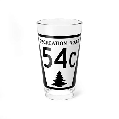 N REC 54C (Nebraska) (Road Sign) Pint Glss 16oz 16oz - Go Mug Yourself