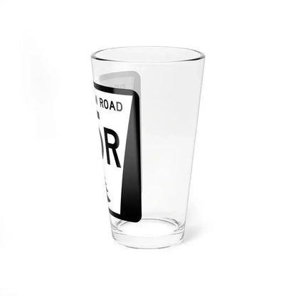 N REC 55R (Nebraska) (Road Sign) Pint Glass 16oz - Go Mug Yourself