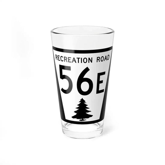 N REC 56E (Nebraska) (Road Sign) Pint Glass 16oz 16oz - Go Mug Yourself