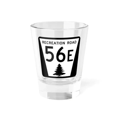 N REC 56E (Nebraska) (Road Sign) Shot Glass 1.5oz 1.5oz - Go Mug Yourself