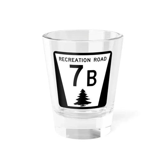 N REC 7B (Nebraska) (Road Sign) Shot Glass 1.5oz 1.5oz - Go Mug Yourself