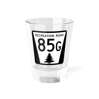 N REC 85G (Nebraska) (Road Sign) Shot Glass 1.5oz 1.5oz - Go Mug Yourself