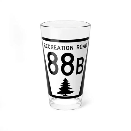 N REC 88B (Nebraska) (Road Sign) Pint Glass 16oz 16oz - Go Mug Yourself