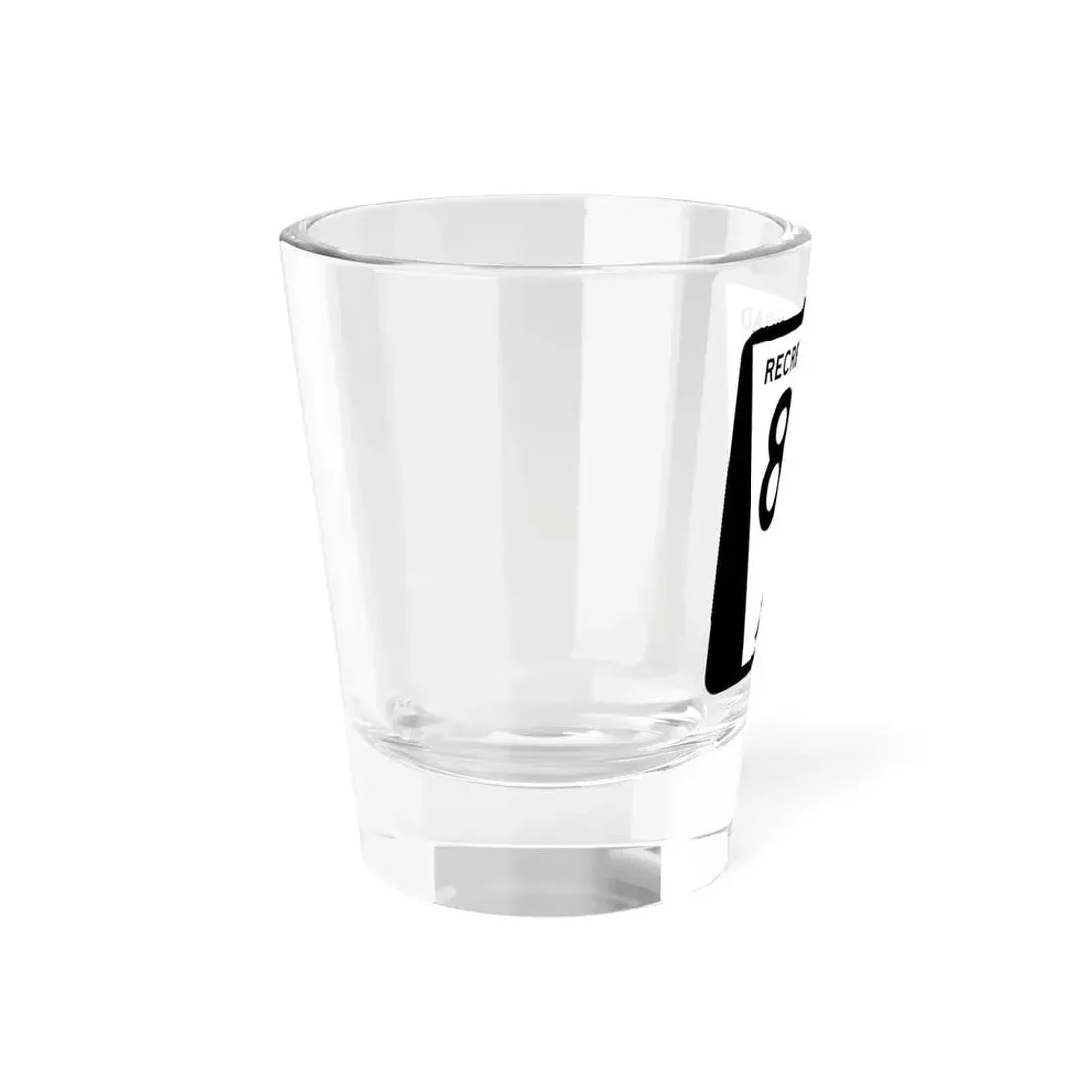 N REC 88B (Nebraska) (Road Sign) Shot Glass 1.5oz - Go Mug Yourself