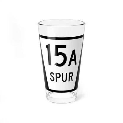 N SPUR 15A (Nebraska) (Road Sign) Pint Glass 16oz 16oz - Go Mug Yourself