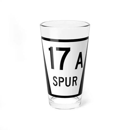 N SPUR 17A (Nebraska) (Road Sign) Pint Glass 16oz 16oz - Go Mug Yourself