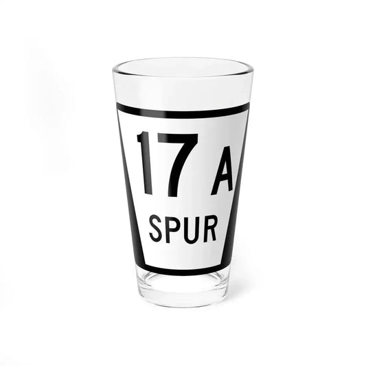 N SPUR 17A (Nebraska) (Road Sign) Pint Glass 16oz 16oz - Go Mug Yourself