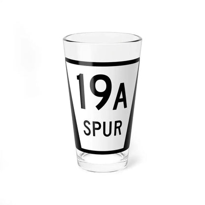 N SPUR 19A (Nebraska) (Road Sign) Pint Glss 16oz 16oz - Go Mug Yourself