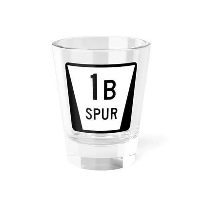 N SPUR 1B (Nebraska) (Road Sign) Shot Glass 1.5oz 1.5oz - Go Mug Yourself