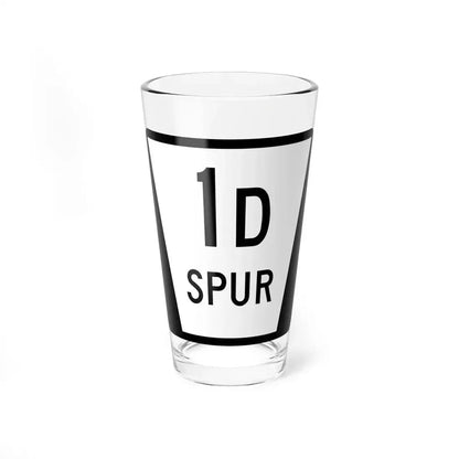N SPUR 1D (Nebraska) (Road Sign) Pint Glass 16oz 16oz - Go Mug Yourself
