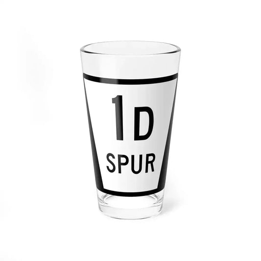 N SPUR 1D (Nebraska) (Road Sign) Pint Glass 16oz 16oz - Go Mug Yourself