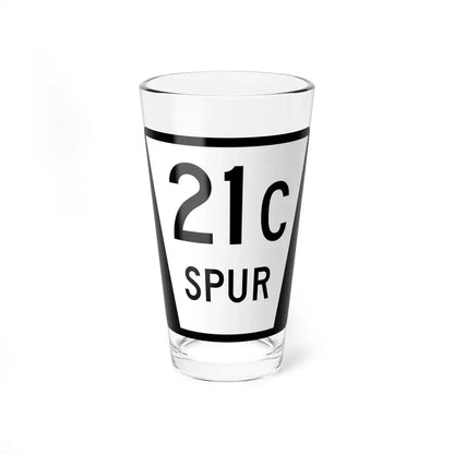 N SPUR 21C (Nebraska) (Road Sign) Pint Glss 16oz 16oz - Go Mug Yourself