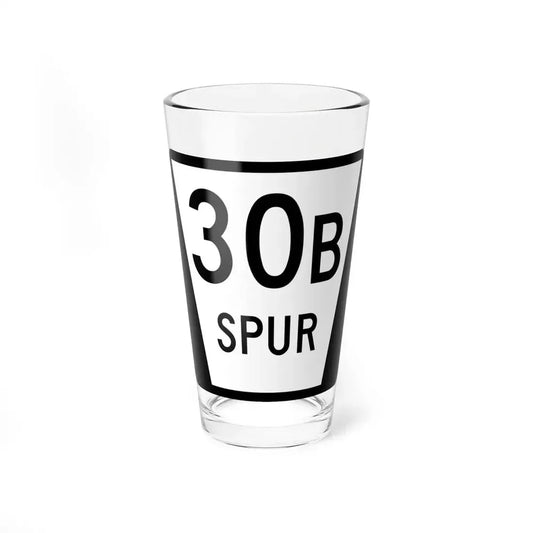 N SPUR 30B (Nebraska) (Road Sign) Pint Glss 16oz 16oz - Go Mug Yourself