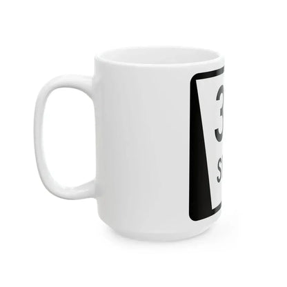 N SPUR 31A (Nebraska) (Road Sign) White Coffee Mug - Go Mug Yourself
