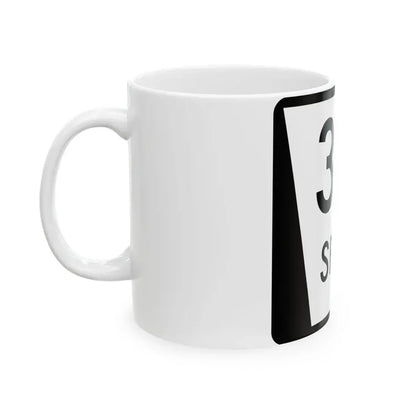 N SPUR 31B (Nebraska) (Road Sign) White Coffee Mug - Go Mug Yourself