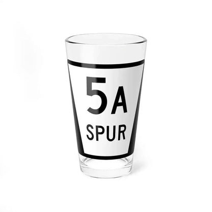 N SPUR 5A (Nebraska) (Road Sign) Pint Glass 16oz 16oz - Go Mug Yourself