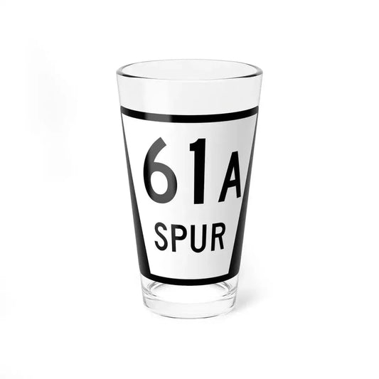 N SPUR 61A (Nebraska) (Road Sign) Pint Glass 16oz 16oz - Go Mug Yourself
