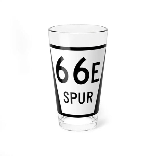 N SPUR 66E (Nebraska) (Road Sign) Pint Glss 16oz 16oz - Go Mug Yourself