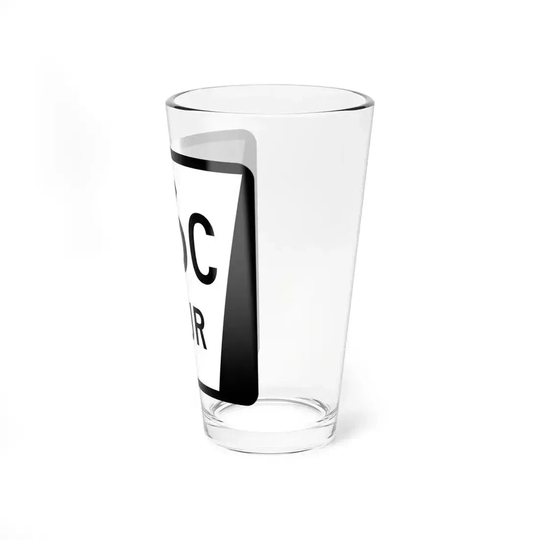N SPUR 76C (Nebraska) (Road Sign) Pint Glass 16oz - Go Mug Yourself