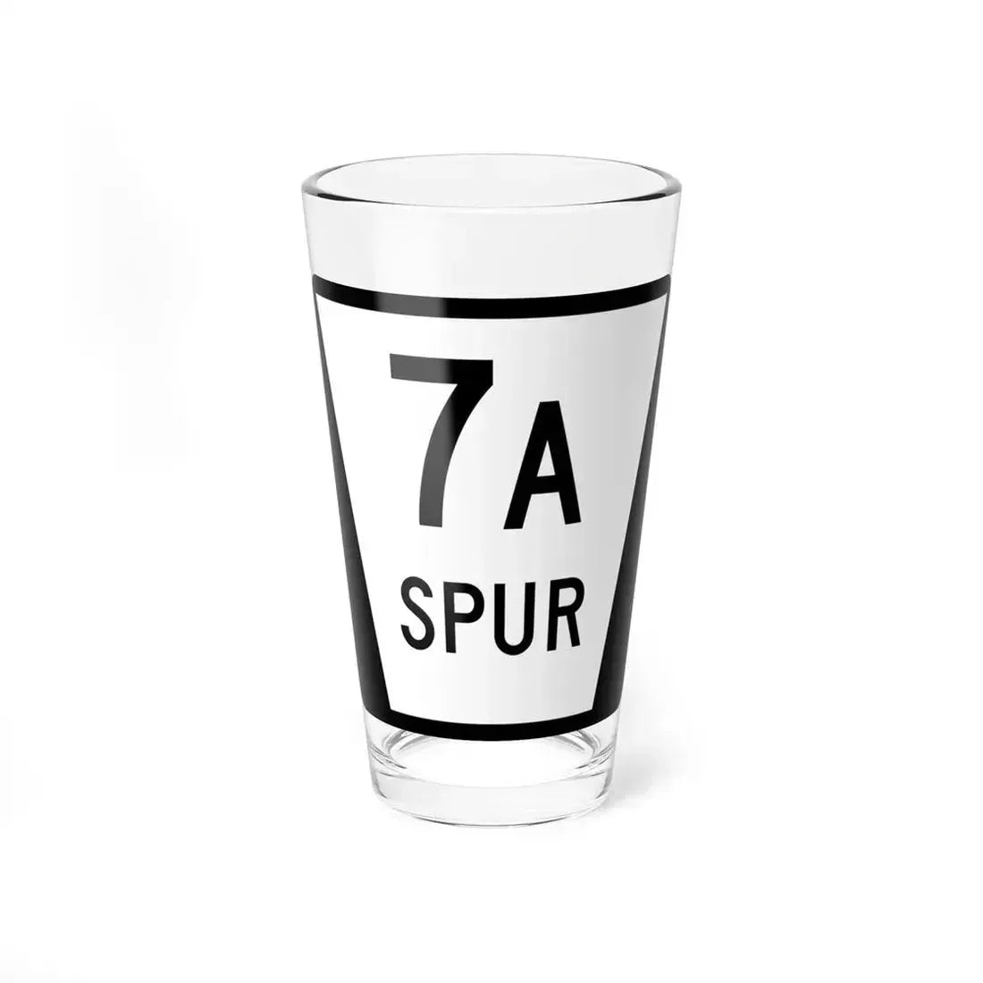 N SPUR 7A (Nebraska) (Road Sign) Pint Glass 16oz 16oz - Go Mug Yourself