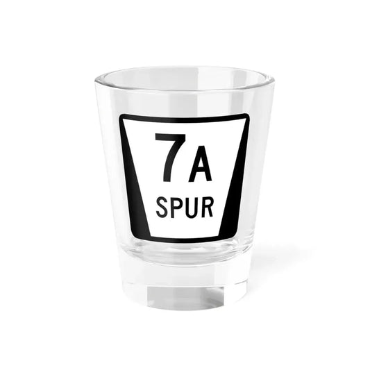 N SPUR 7A (Nebraska) (Road Sign) Shot Glass 1.5oz 1.5oz - Go Mug Yourself